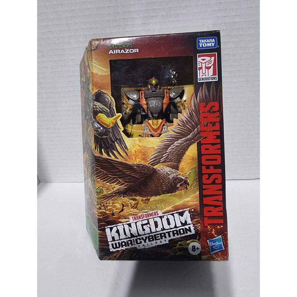 New Transformers Kingdom War For Cybertron Trilogy Airazor Hasbro  Deluxe Hasbro